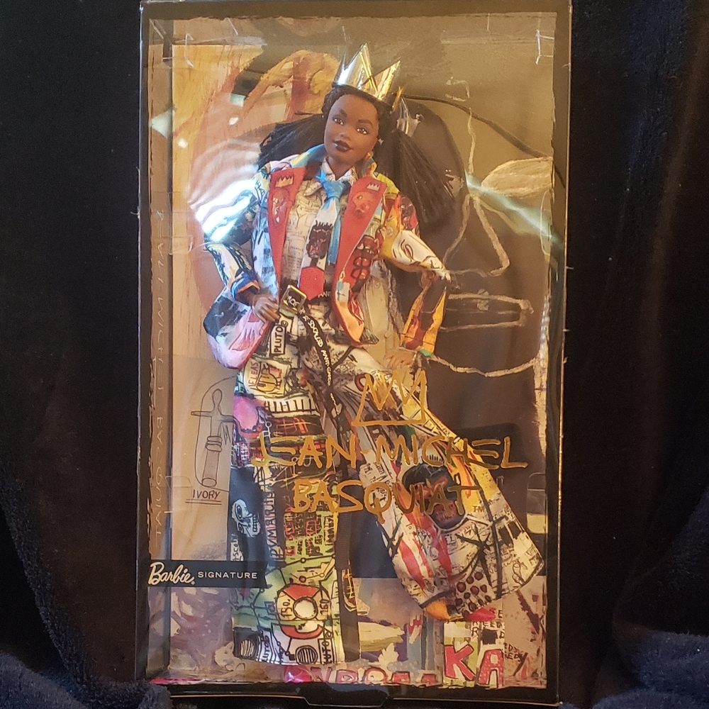 New...Exclusive Jean-Michel Basquiat x Barbie Collector.